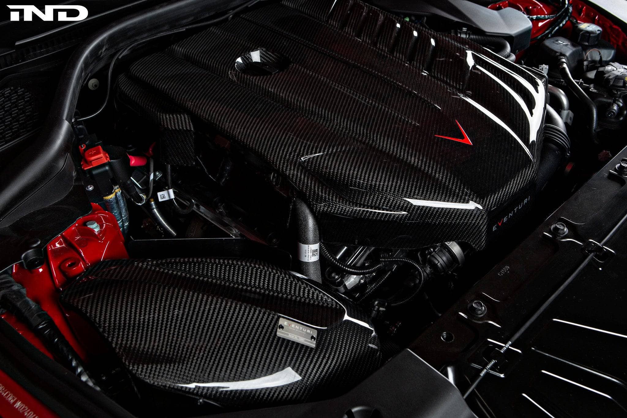 Kies-Motorsports iND Distribution Eventuri Toyota A90 Supra / G29 Z4 M40i (B58) Black Carbon Intake System