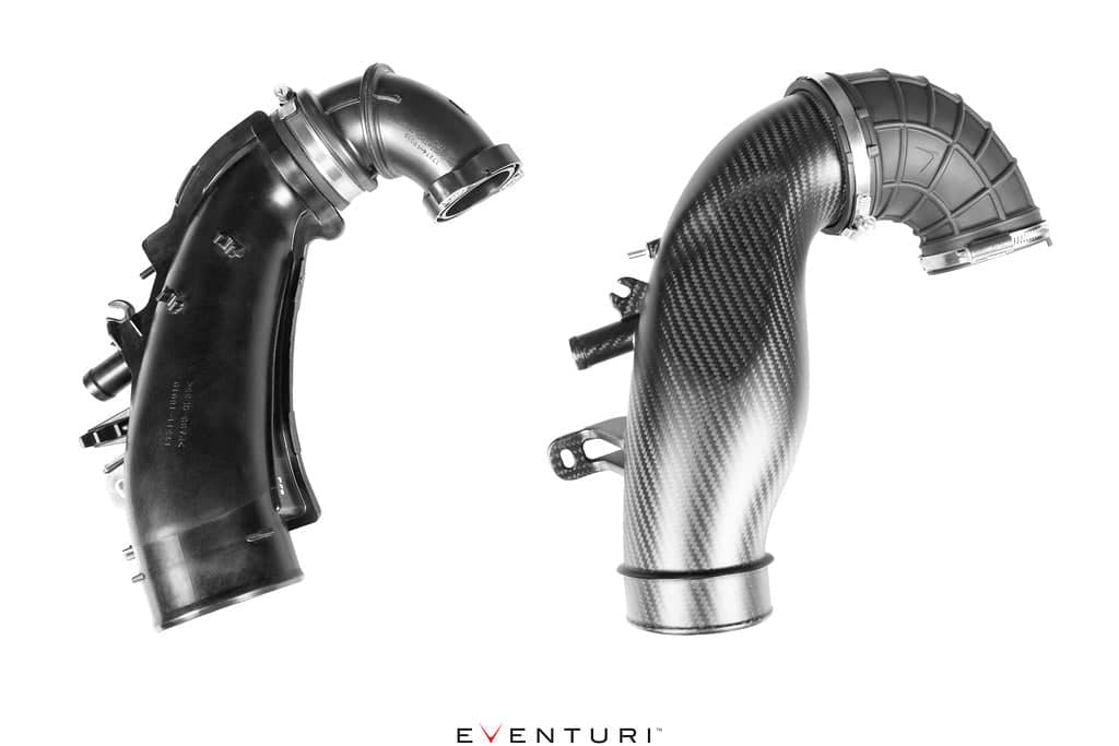 Kies-Motorsports IND Distribution Eventuri Toyota GR Yaris / Corolla Carbon Turbo Inlet Tube