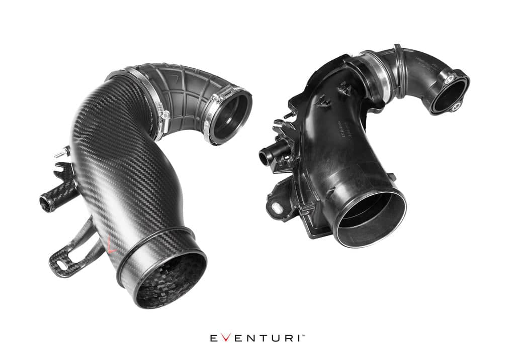 Kies-Motorsports IND Distribution Eventuri Toyota GR Yaris / Corolla Carbon Turbo Inlet Tube