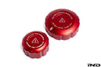 Kies-Motorsports IND Distribution Goldenwrench Blackline Performance A90 Supra Coolant Cap Cover Set