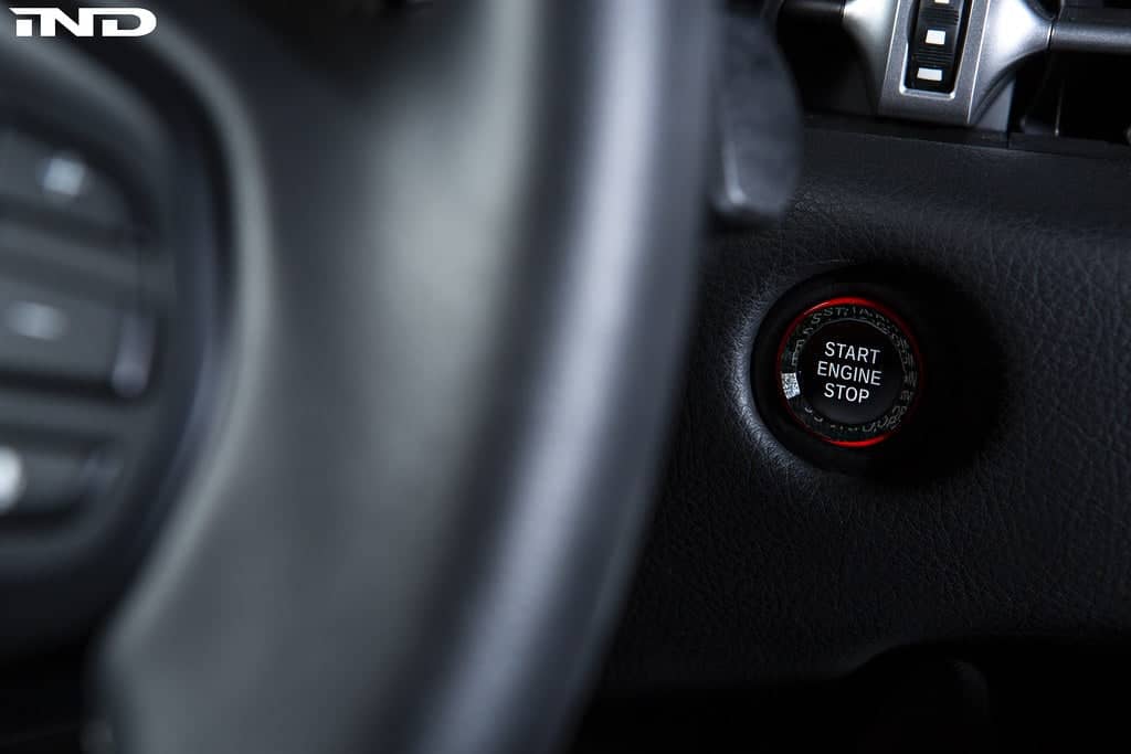 Kies-Motorsports IND Distribution Goldenwrench Blackline Performance A90 Supra Engine Start Button