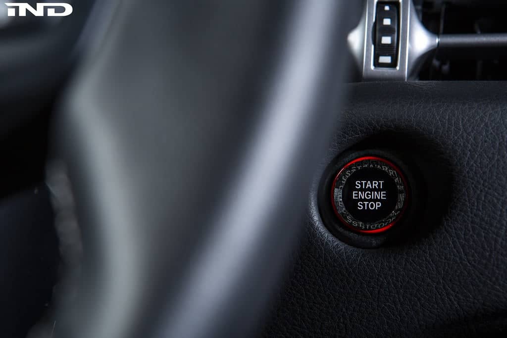 Kies-Motorsports IND Distribution Goldenwrench Blackline Performance A90 Supra Engine Start Button