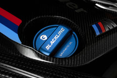 Kies-Motorsports IND Distribution Goldenwrench Blackline Performance BMW E / F-Chassis M Car Series Oil Cap Cover Motorsport Blue