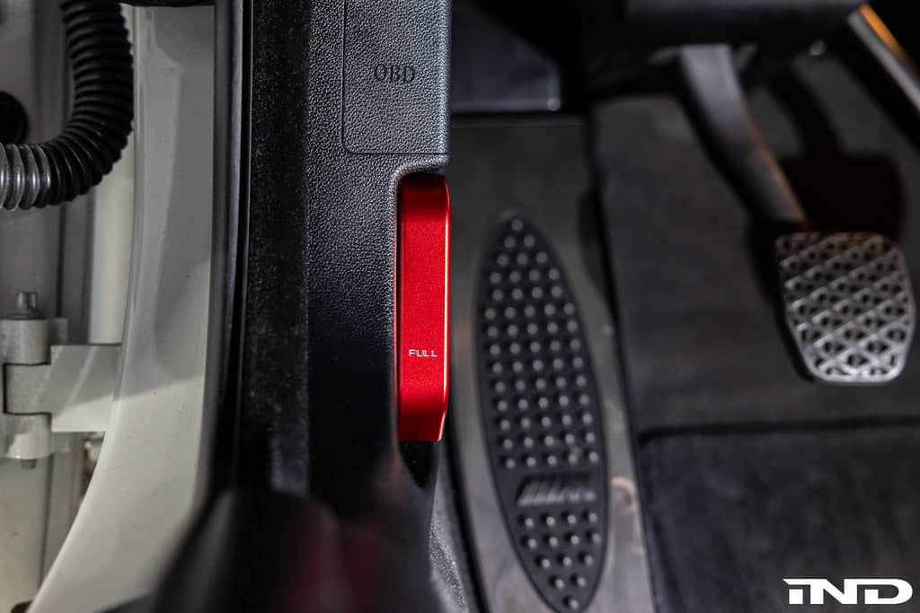 Kies-Motorsports IND Distribution Goldenwrench Blackline Performance BMW M Car E-Chassis Hood Latch Handle
