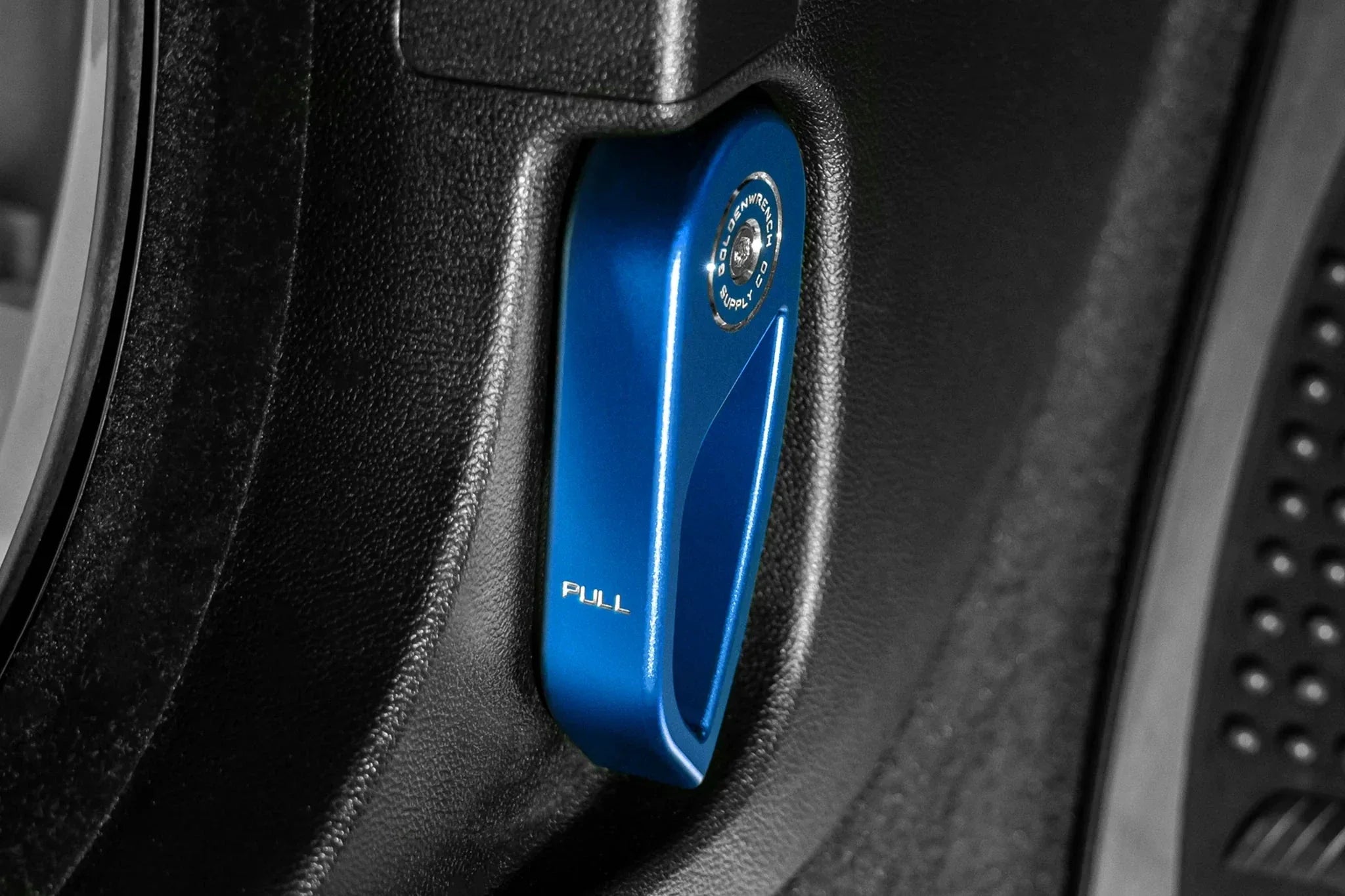 Kies-Motorsports IND Distribution Goldenwrench Blackline Performance BMW M Car E-Chassis Hood Latch Handle