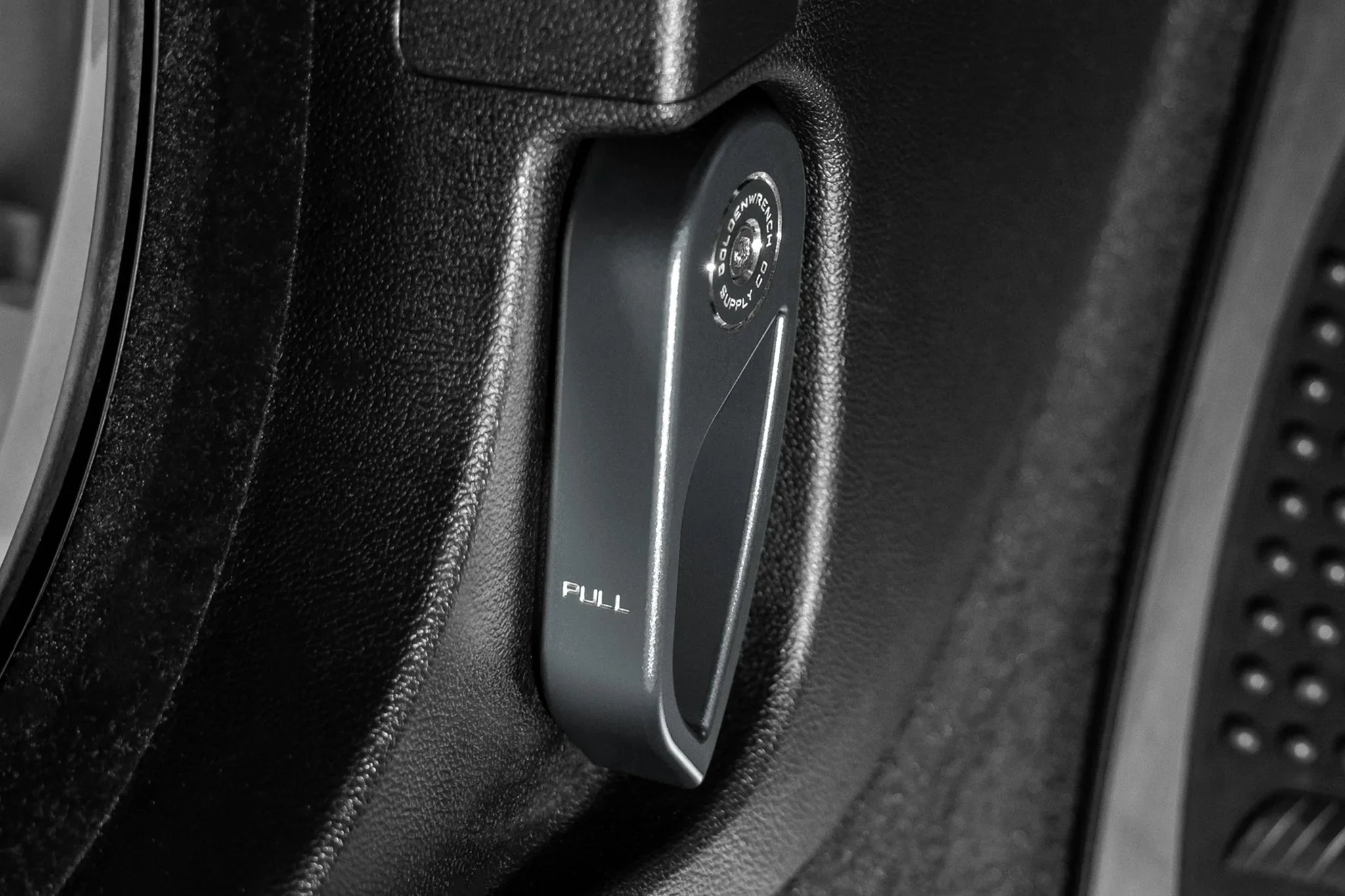 Kies-Motorsports IND Distribution Goldenwrench Blackline Performance BMW M Car E-Chassis Hood Latch Handle