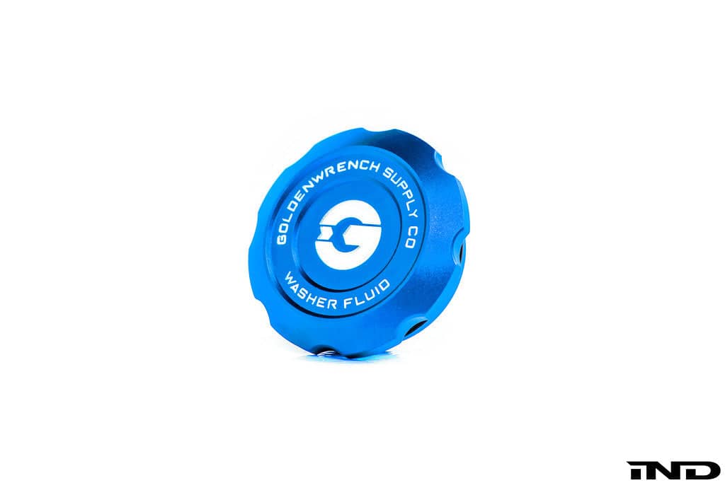 Kies-Motorsports IND Distribution Goldenwrench Blackline Performance BMW M Car E9X / F95 / Mini Washer Fluid Cap