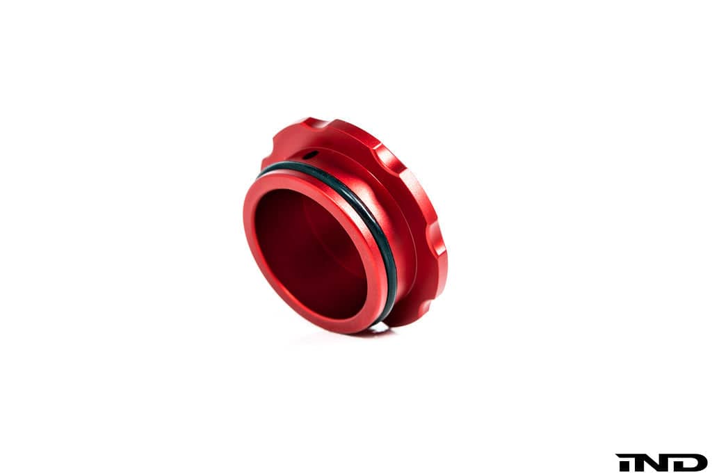 Kies-Motorsports IND Distribution Goldenwrench Blackline Performance BMW M Car F-Chassis Washer Fluid Cap