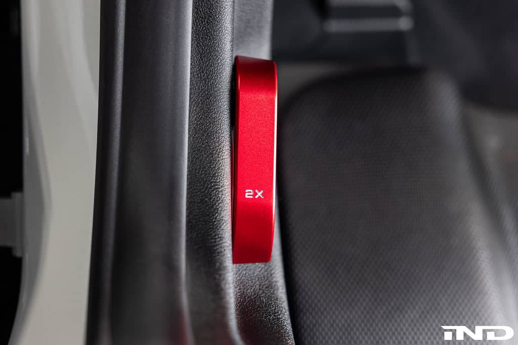 Kies-Motorsports IND Distribution Goldenwrench Blackline Performance BMW M Car G-Chassis Hood Latch Handle - LHD
