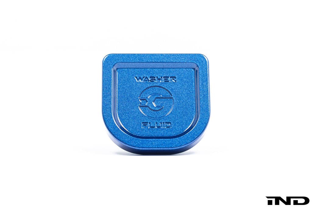 Kies-Motorsports IND Distribution Goldenwrench Blackline Performance BMW M Car G-Chassis Washer Fluid Cap