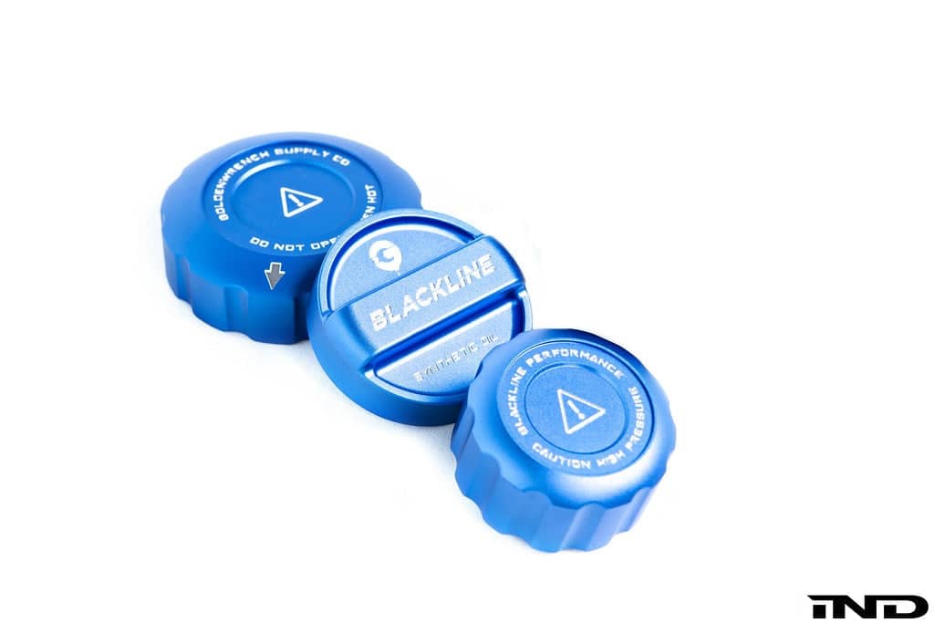 Kies-Motorsports IND Distribution Goldenwrench Blackline Performance BMW M Car (S58) Engine Cap Cover Set