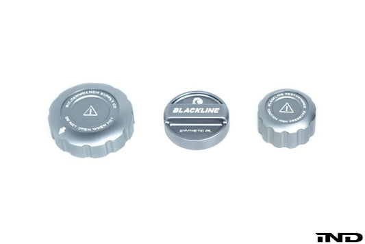 Kies-Motorsports IND Distribution Goldenwrench Blackline Performance BMW M Car (S58) Engine Cap Cover Set Anthracite Grey