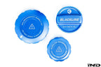 Kies-Motorsports IND Distribution Goldenwrench Blackline Performance BMW M Car (S58) Engine Cap Cover Set Motorsport Blue