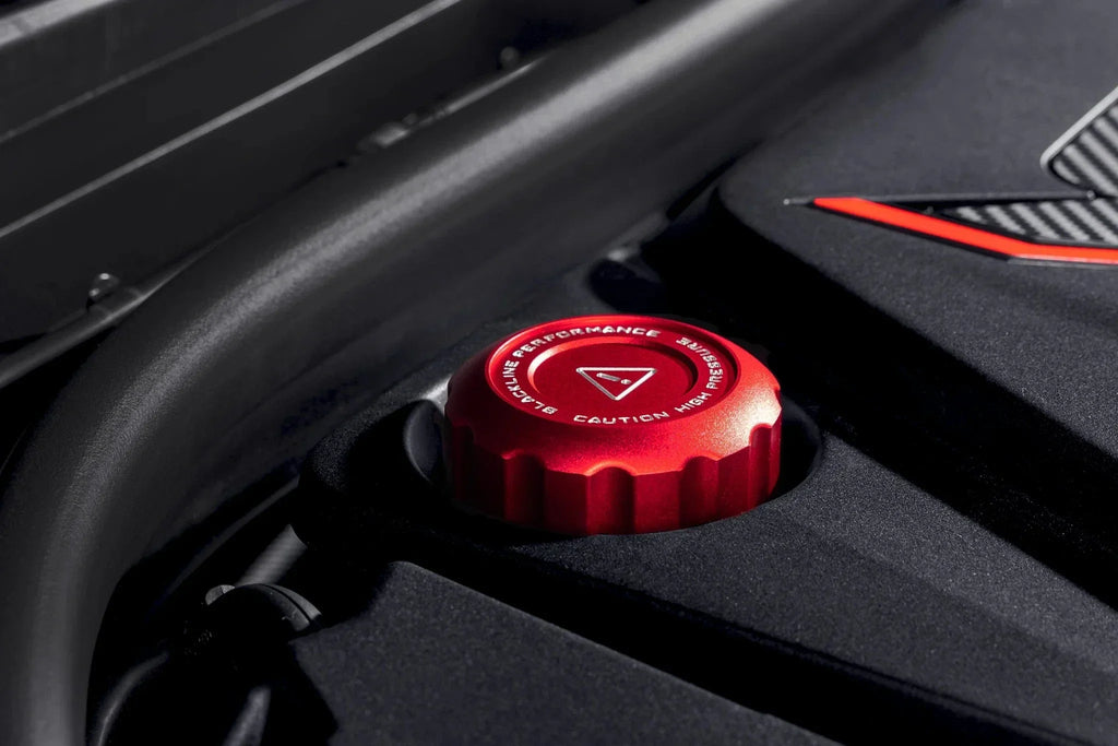 Kies-Motorsports IND Distribution Goldenwrench Blackline Performance BMW M Car (S63 / S68) Engine Cap Cover Set - Edition Red