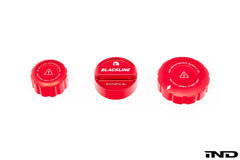 Kies-Motorsports IND Distribution Goldenwrench Blackline Performance BMW M Car (S63 / S68) Engine Cap Cover Set - Edition Red