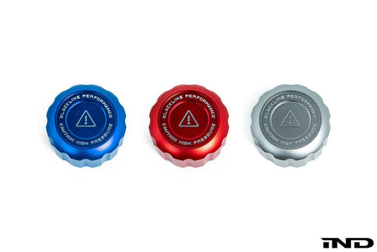 Kies-Motorsports IND Distribution Goldenwrench Blackline Performance BMW M Car Series Charge Cooler Tank Cap Cover