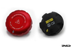 Kies-Motorsports IND Distribution Goldenwrench Blackline Performance BMW M Car Series Coolant Expansion Tank Cap Cover