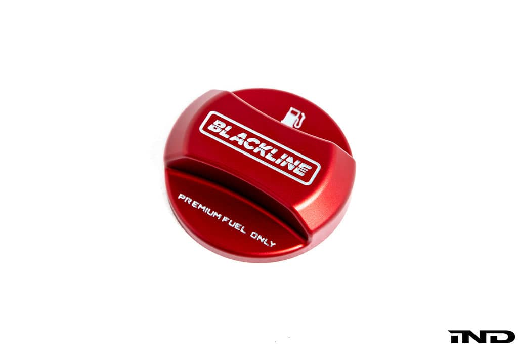 Kies-Motorsports IND Distribution Goldenwrench Blackline Performance BMW M Car Series Fuel Cap Cover Edition Red