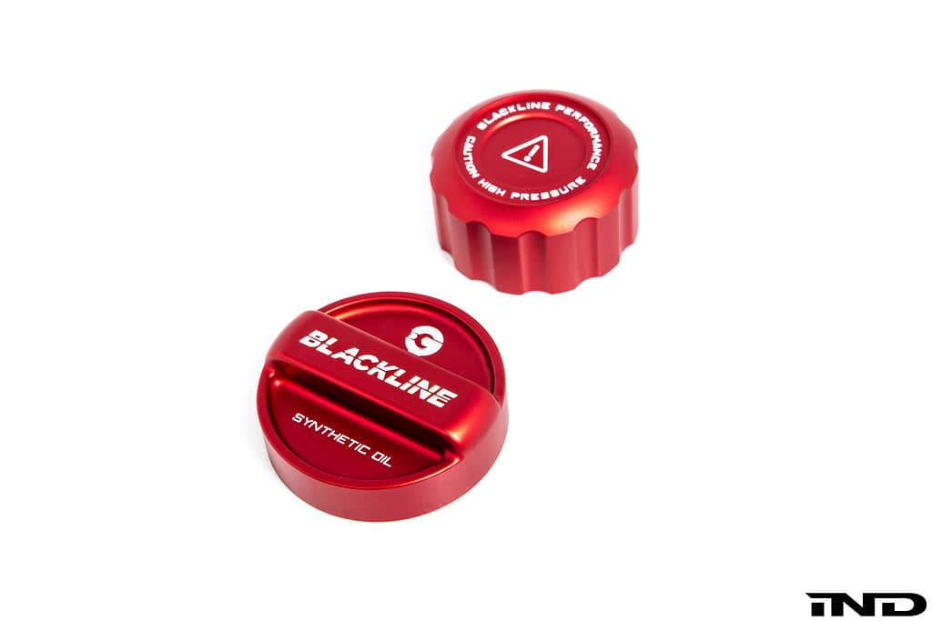 Kies-Motorsports IND Distribution Goldenwrench Blackline Performance F5X Mini JCW / GP3 Engine Cap Set