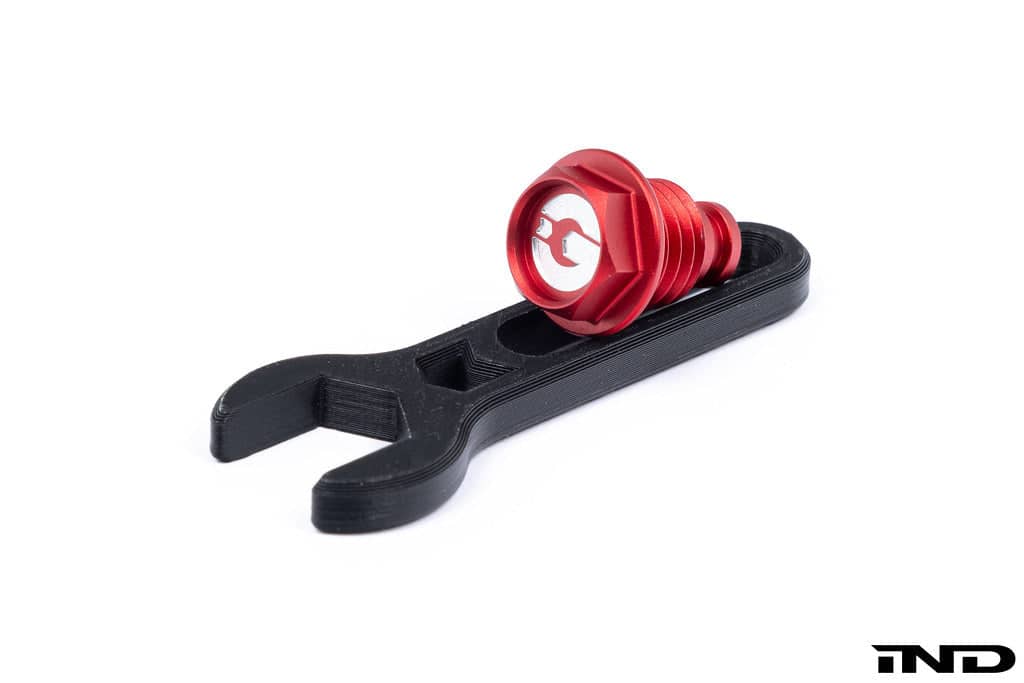 Kies-Motorsports IND Distribution Goldenwrench Blackline Performance GR Corolla / Yaris (G16E-GTS) Cap Set - Edition Red