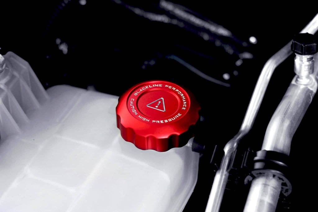 Kies-Motorsports IND Distribution Goldenwrench Blackline Performance GR Corolla / Yaris (G16E-GTS) Cap Set - Edition Red