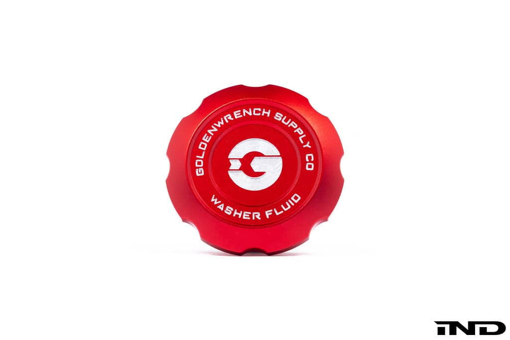 Kies-Motorsports IND Distribution Goldenwrench Blackline Performance Toyota GR Corolla Washer Fluid Cap - Edition Red