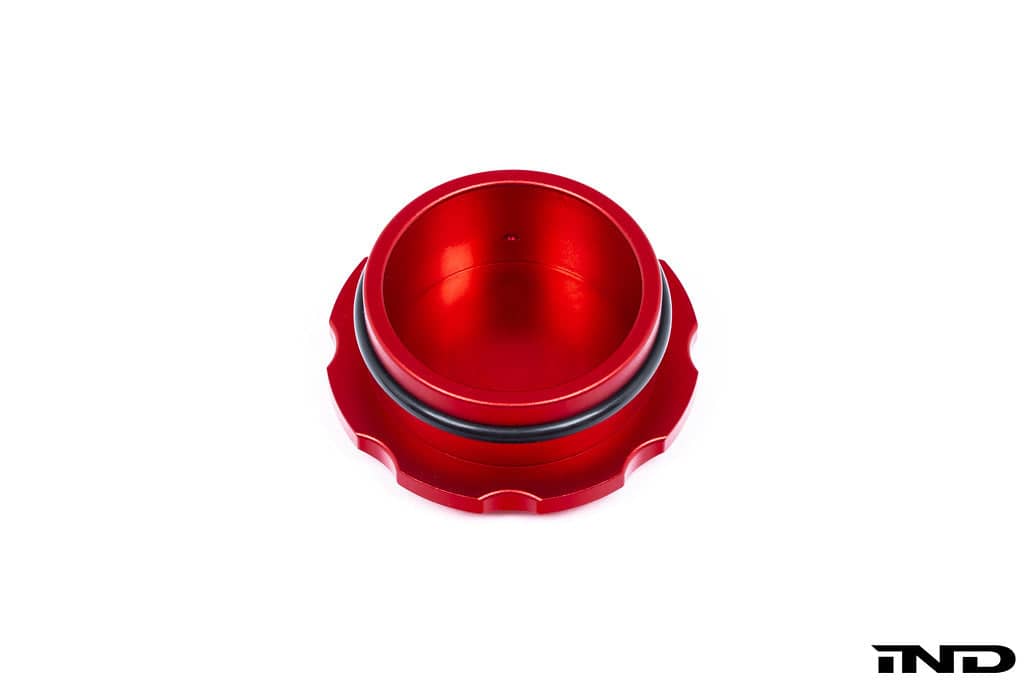Kies-Motorsports IND Distribution Goldenwrench Blackline Performance Toyota GR Corolla Washer Fluid Cap - Edition Red