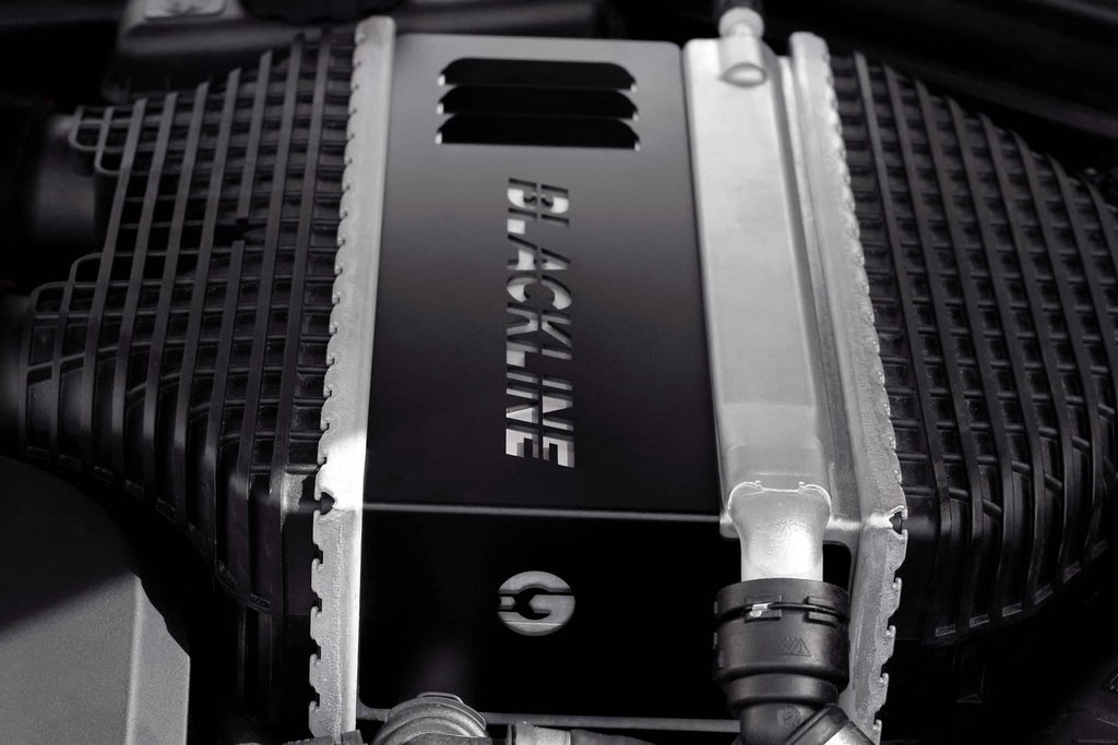 Kies-Motorsports IND Distribution Goldenwrench F8X (S55) Blackline Performance Charge Cooler Cover