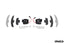 Kies-Motorsports IND Distribution JQ Werks / MadTrace BMW E-Chassis Clubsport Magnetic Shift Paddle Set