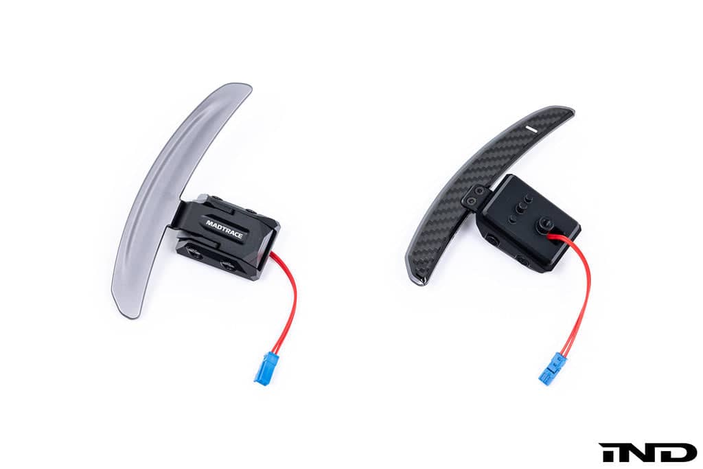 Kies-Motorsports IND Distribution JQ Werks / MadTrace BMW F-Chassis Clubsport Magnetic Shift Paddle Set - Carbon V2