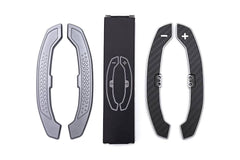 Kies-Motorsports IND Distribution JQ Werks / MadTrace BMW G-Chassis Clubsport Magnetic Shift Paddle Set - Carbon V3