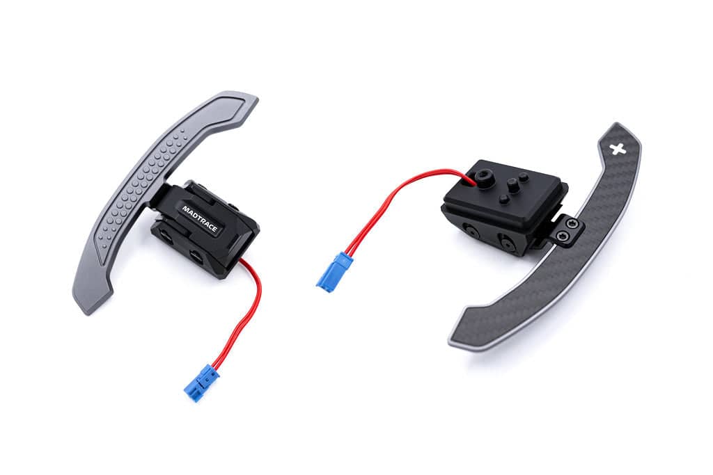 Kies-Motorsports IND Distribution JQ Werks / MadTrace BMW G-Chassis Clubsport Magnetic Shift Paddle Set - Carbon V3