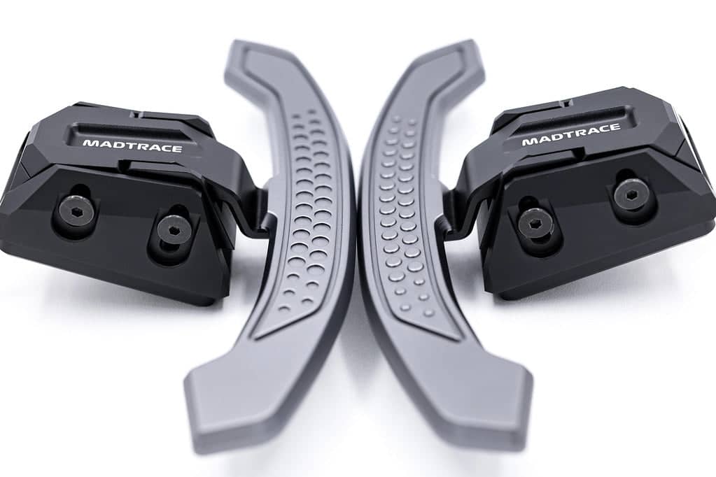 Kies-Motorsports IND Distribution JQ Werks / MadTrace BMW G-Chassis Clubsport Magnetic Shift Paddle Set - Carbon V3