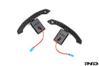 Kies-Motorsports IND Distribution JQ Werks / MadTrace BMW G-Chassis Clubsport Magnetic Shift Paddle Set - Carbon V3