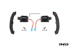 Kies-Motorsports IND Distribution JQ Werks / MadTrace BMW G-Chassis Clubsport Magnetic Shift Paddle Set - Carbon V3