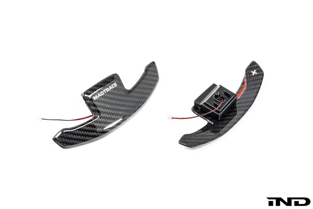 Kies-Motorsports IND Distribution JQ Werks / MadTrace BMW G9X M5 / G60 5-Series Magnetic Shift Paddle Set - Carbon