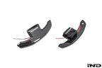 Kies-Motorsports IND Distribution JQ Werks / MadTrace BMW G9X M5 / G60 5-Series Magnetic Shift Paddle Set - Carbon