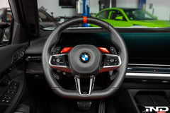 Kies-Motorsports IND Distribution JQ Werks / MadTrace BMW G9X M5 / G60 5-Series Magnetic Shift Paddle Set - Carbon