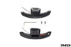 Kies-Motorsports IND Distribution JQ Werks / MadTrace BMW G9X M5 / G60 5-Series Magnetic Shift Paddle Set - Carbon