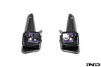 Kies-Motorsports IND Distribution JQ Werks / MadTrace C8 Corvette Clubsport Magnetic Shift Paddle Set Gloss Carbon