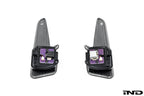Kies-Motorsports IND Distribution JQ Werks / MadTrace C8 Corvette Clubsport Magnetic Shift Paddle Set Matte Carbon