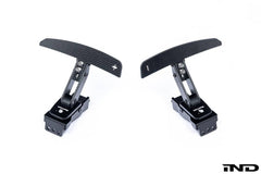 Kies-Motorsports IND Distribution JQ Werks / MadTrace Porsche Clubsport Magnetic Shift Paddle Set - Carbon