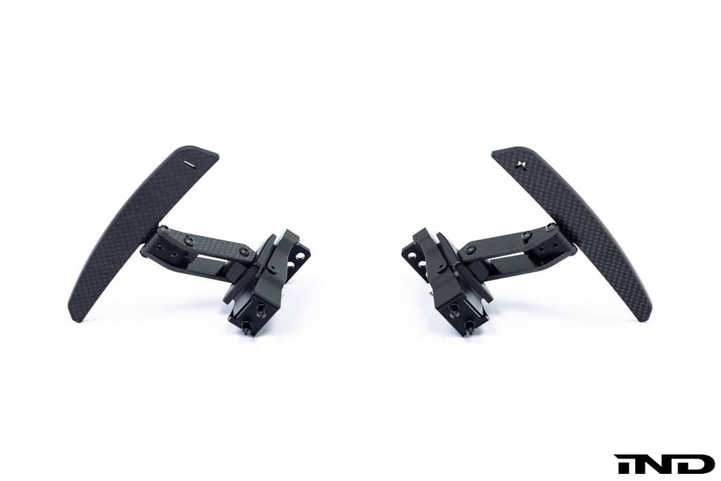 Kies-Motorsports IND Distribution JQ Werks / MadTrace Porsche Clubsport Magnetic Shift Paddle Set - Carbon