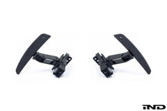 Kies-Motorsports IND Distribution JQ Werks / MadTrace Porsche Clubsport Magnetic Shift Paddle Set - Carbon