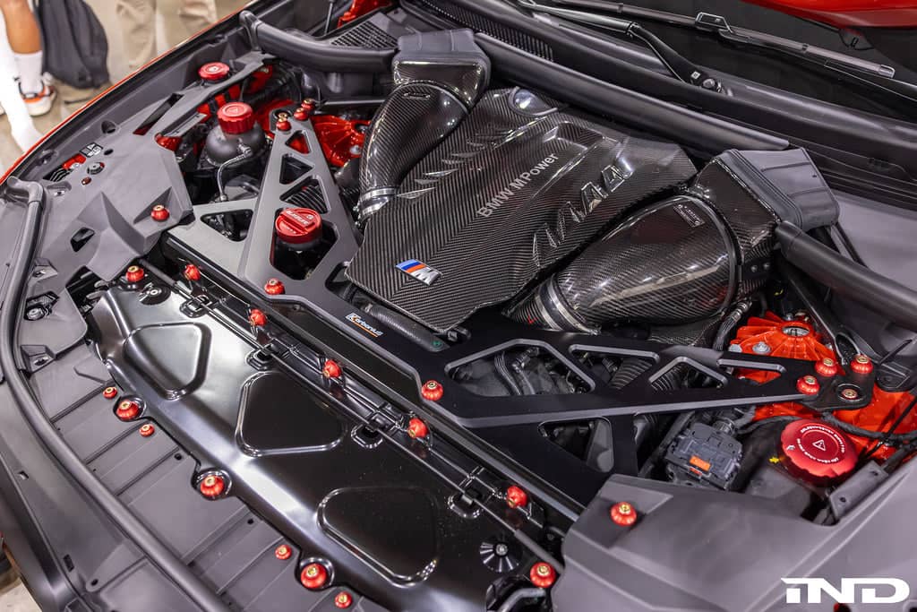 Kies-Motorsports IND Distribution Karbonius Aluminum Strut Brace | BMW F95 X5M / F96 X6M / G09 XM