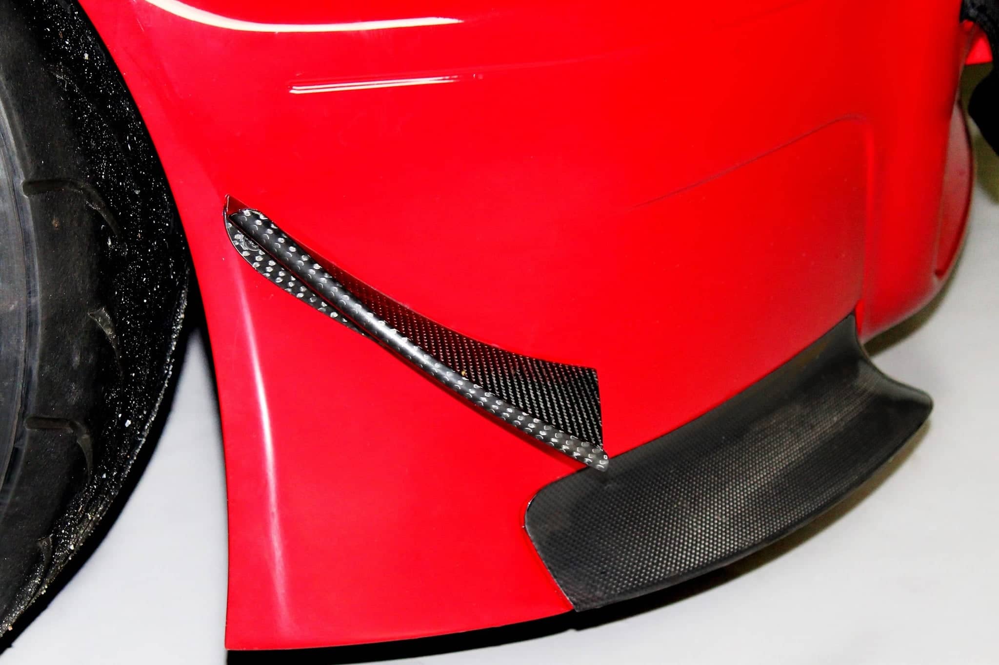 Kies-Motorsports IND Distribution Karbonius E46 M3 Carbon Front Bumper Canard Set