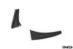 Kies-Motorsports IND Distribution Karbonius E46 M3 Carbon Front Bumper Canard Set