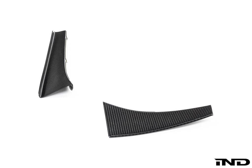 Kies-Motorsports IND Distribution Karbonius E46 M3 Carbon Front Bumper Canard Set