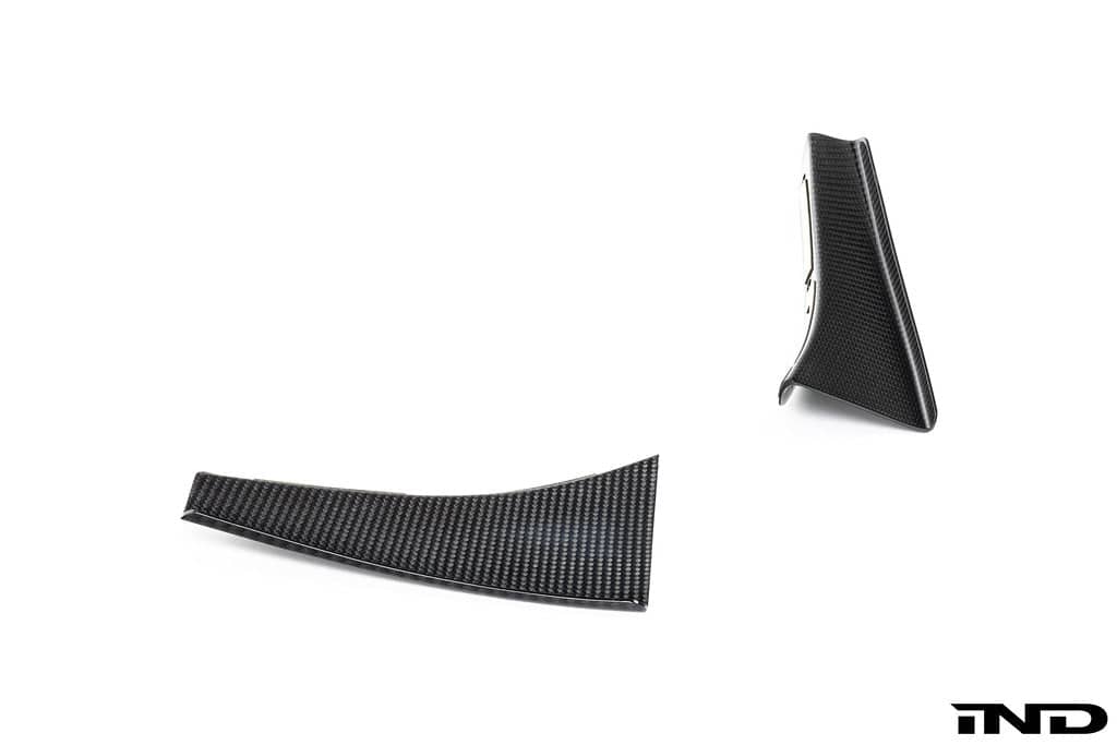 Kies-Motorsports IND Distribution Karbonius E46 M3 Carbon Front Bumper Canard Set