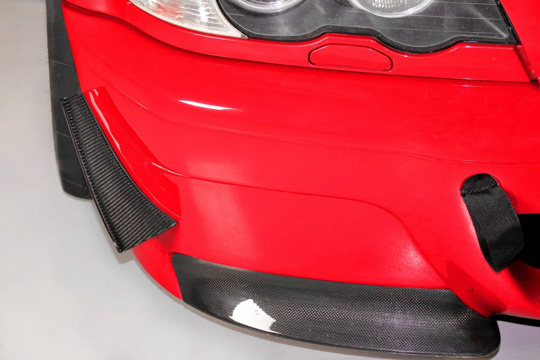Kies-Motorsports IND Distribution Karbonius E46 M3 Carbon Front Bumper Canard Set